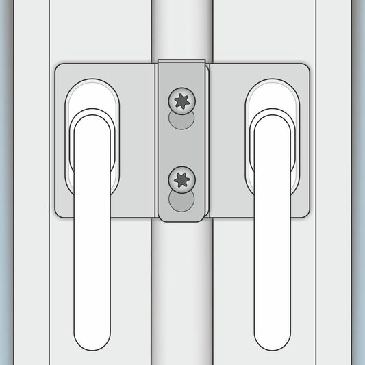 FTSECURE 2-flügelig mit Pfosten (30-34mm Abstand)